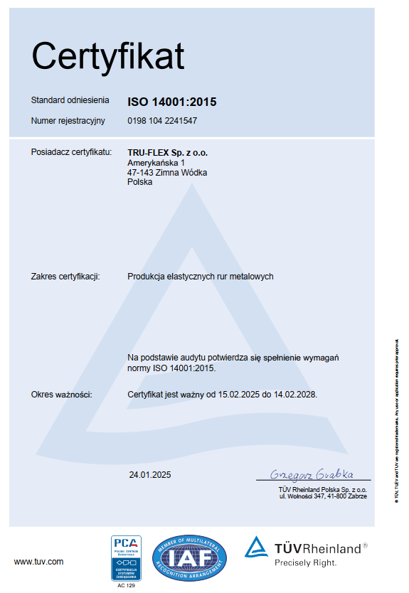 ISO 14001 Certification